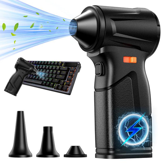 Cordless Leaf Blower Violent Turbo Fan,Usb Rechargeable Handheld Cooling Turbo,Portable Waist Fan