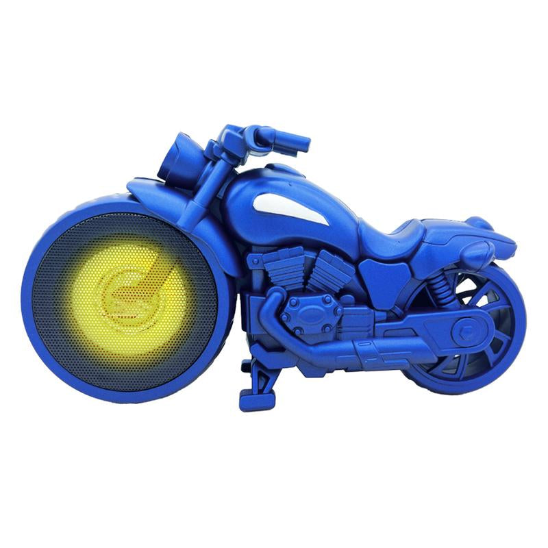 Bluetooth Speaker Portable Mini Stereo 1950'S Replica Speaker Motorcycle Style FM TWS RGB Light
